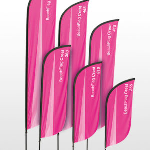 Beach flag Crest
