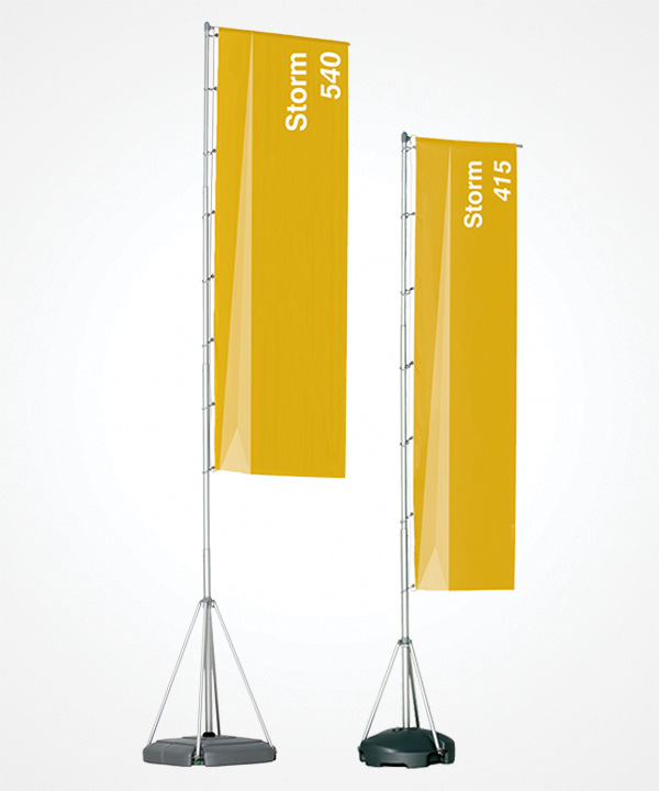 Mât drapeau télescopique en aluminium type Standard hauteur 480cm - FlagLand